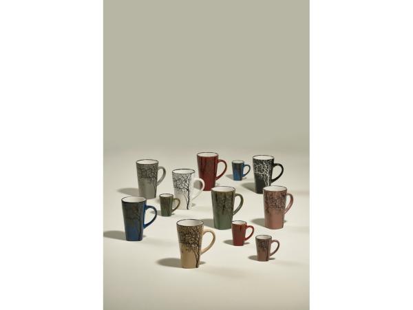 Villa Collection Hela Espressokop Dia. 5,5 x 8 cm 0,1 liter 4 stk. Amber