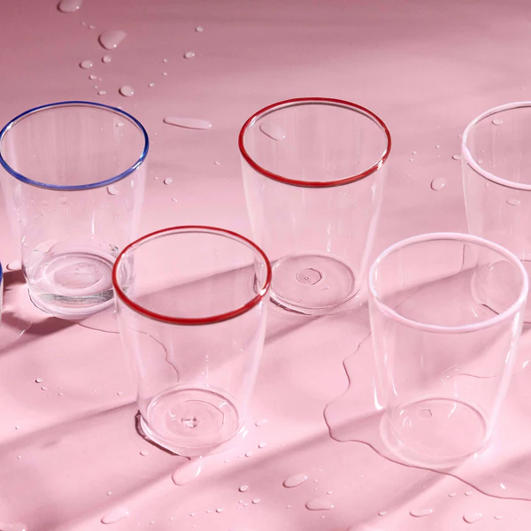 Aida - LIFE IN COLOUR Art Glas Chili 29 cl.