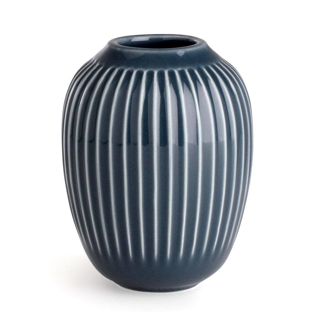 Hammershøi vase, 10 cm, antracitgrå