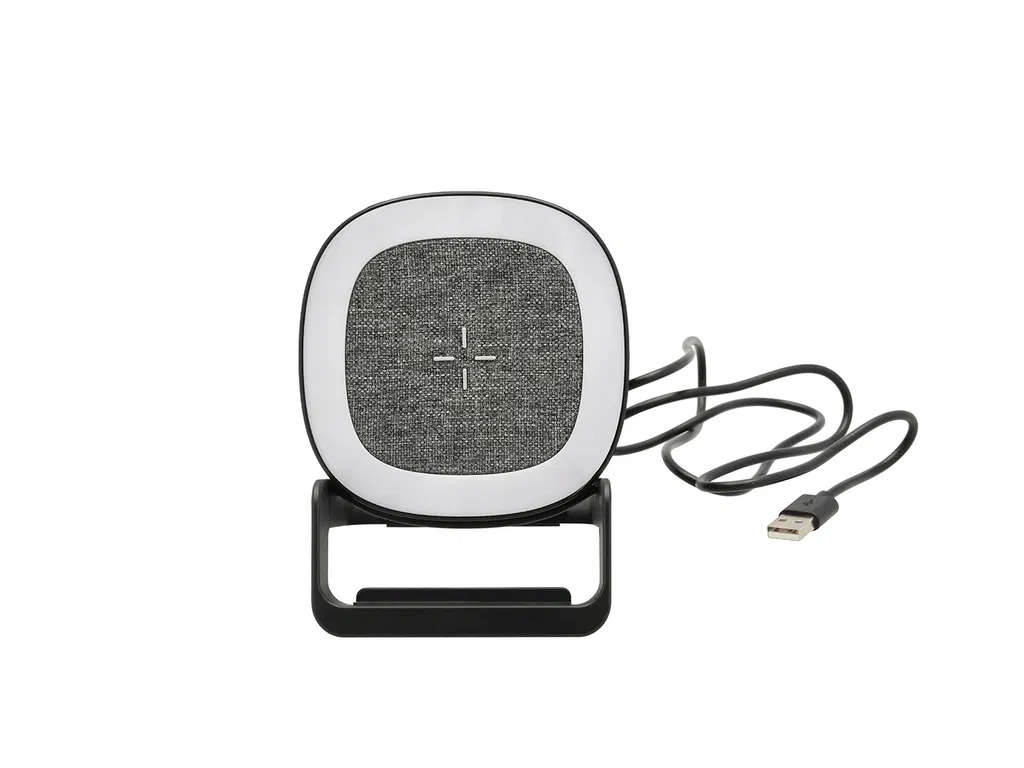 Still Højtaler med oplader og lampe, Sort