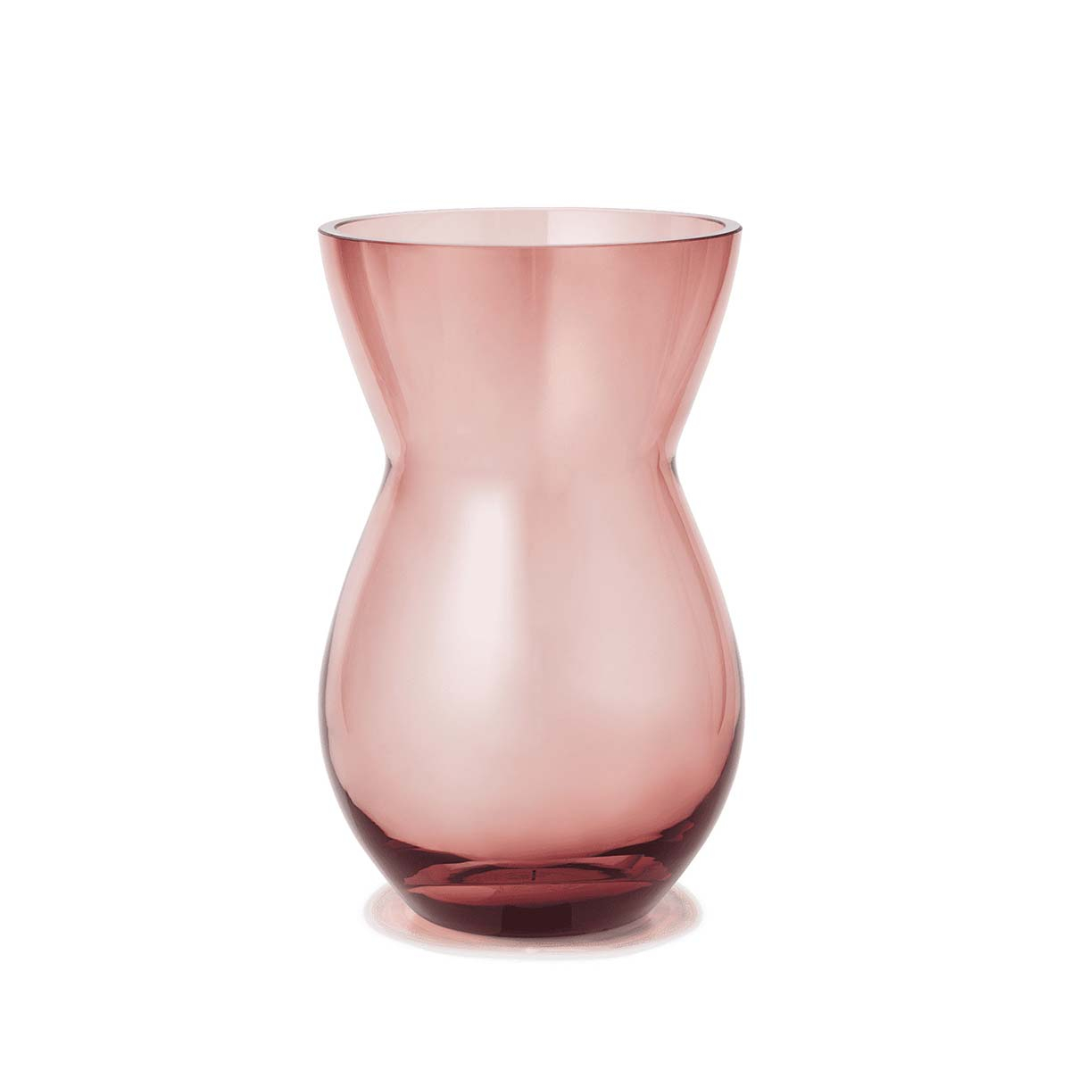 Calabas Vase H21 cm burgundy