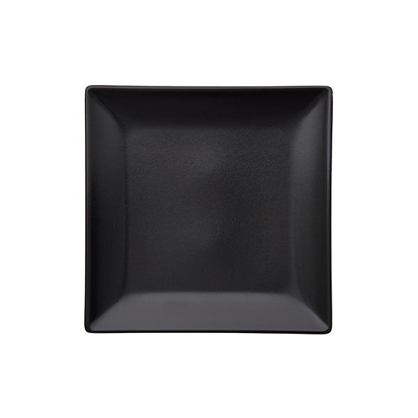 Aida - Quadro - flad tallerken black 1 stk 18x18 cm