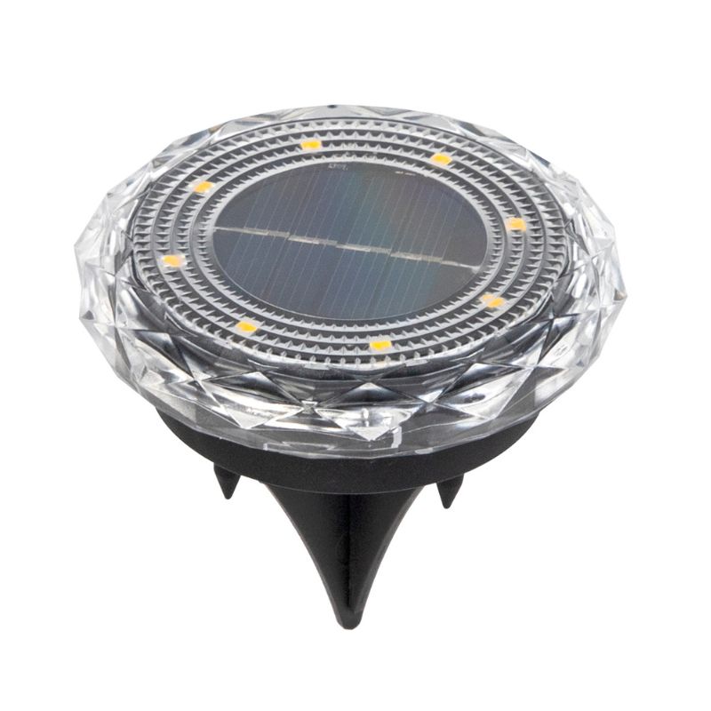Skandi LED Solcelle Havespots - 8 LED, 4 stk