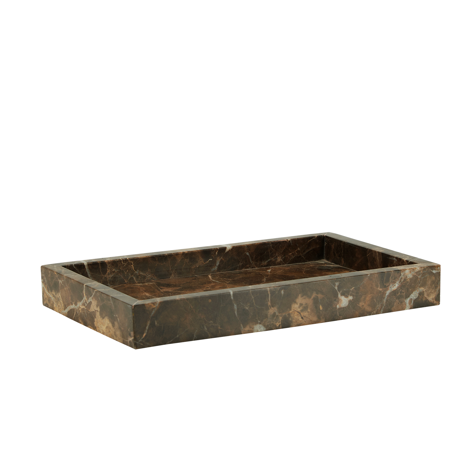 Marble Tray-TOFFEE BROWN-S
