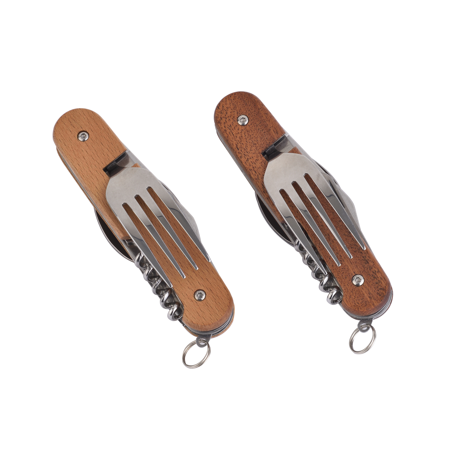 Laguiole - Herit Camping Fold Bestiksæt, 2 stk