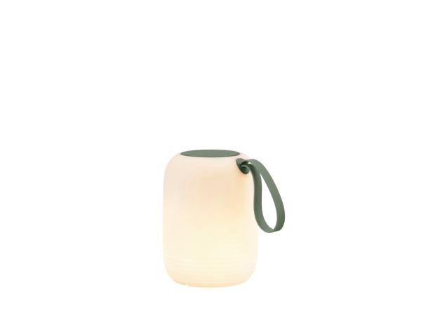 Villa Collection Hav LED Lampe m. højttaler Dia 12,5 x 15,5 cm Hvid/Grøn