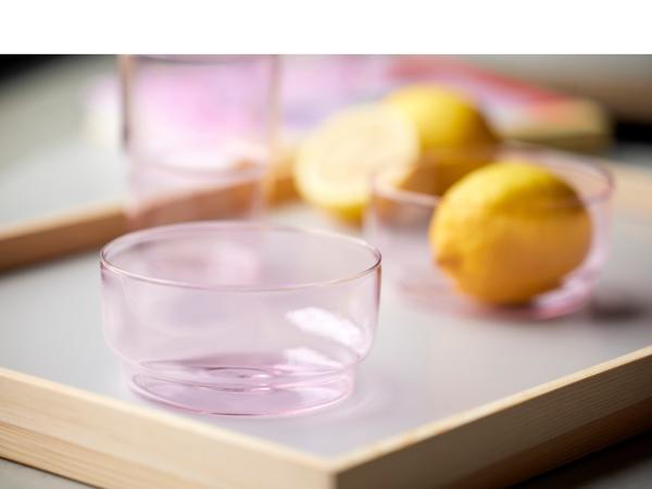 Lyngby Glas Torino Skål 12 cm 2 stk. Pink Lyngby Glas Torino Skål 12 cm 2 stk. Pink