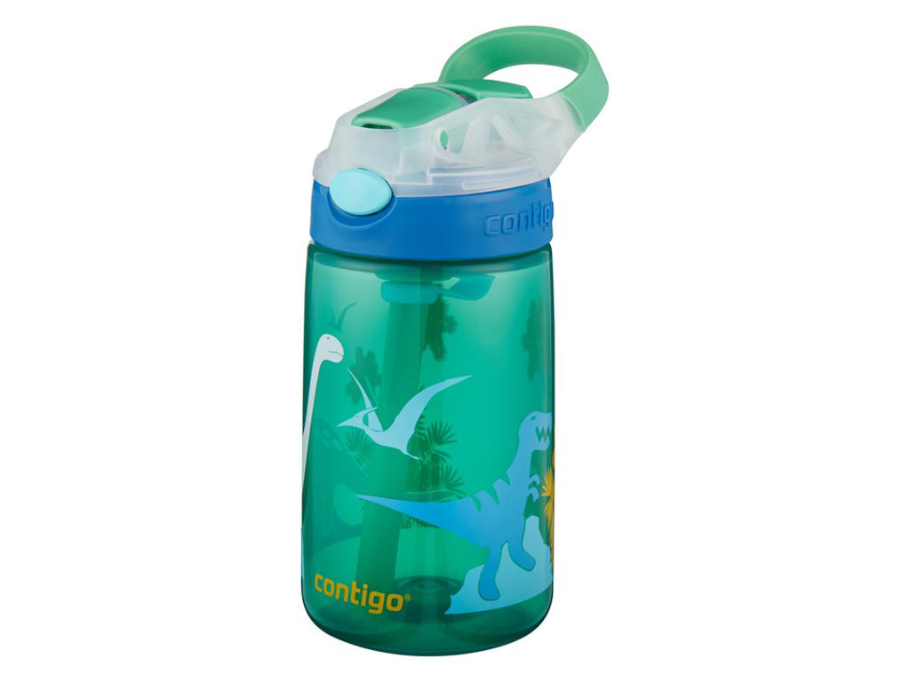 Contigo Gizmo flip Jungle Green Dino, 420ml Contigo Gizmo flip Jungle Green Dino, 420ml