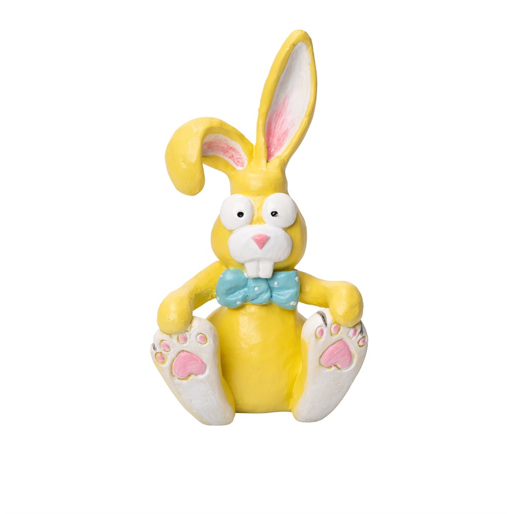 Kaninen Harry, siddende gul 11 cm 