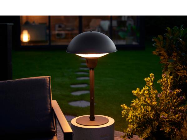 Nordic Sense Terrassevarmer til bord 1500 watt Sort