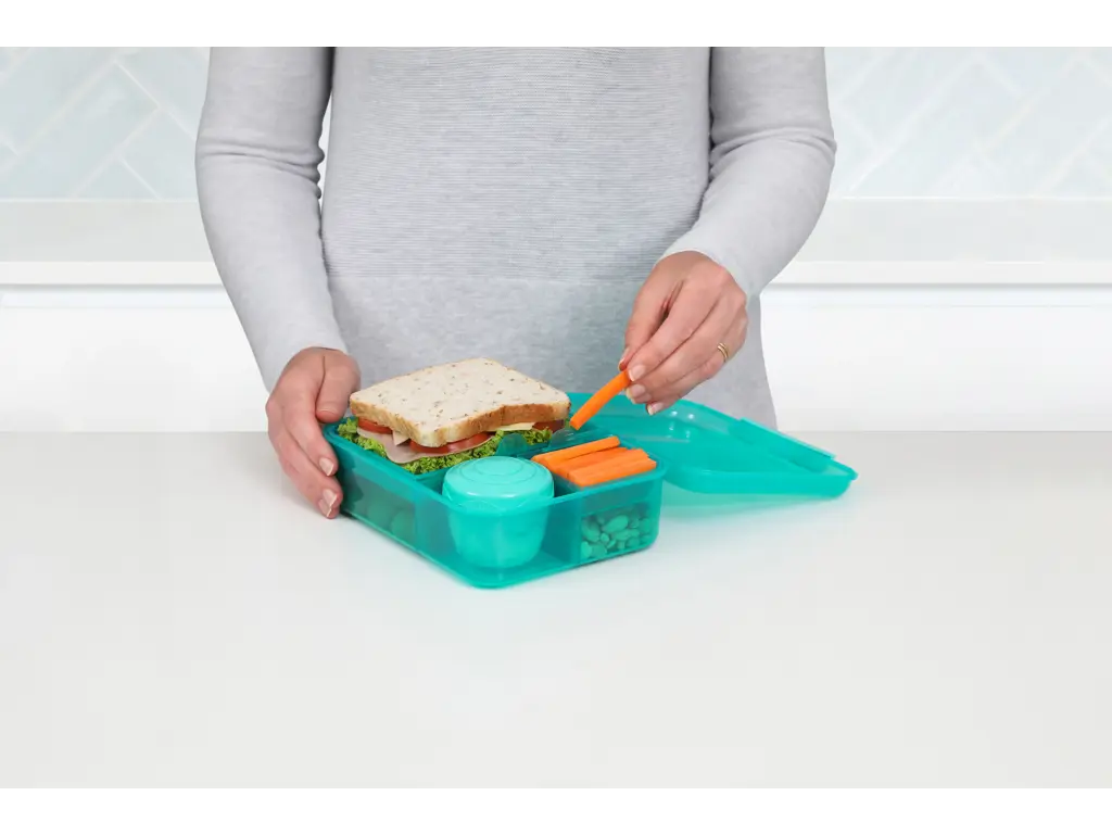 Sistema Bento Lunch Grøn 1,65L