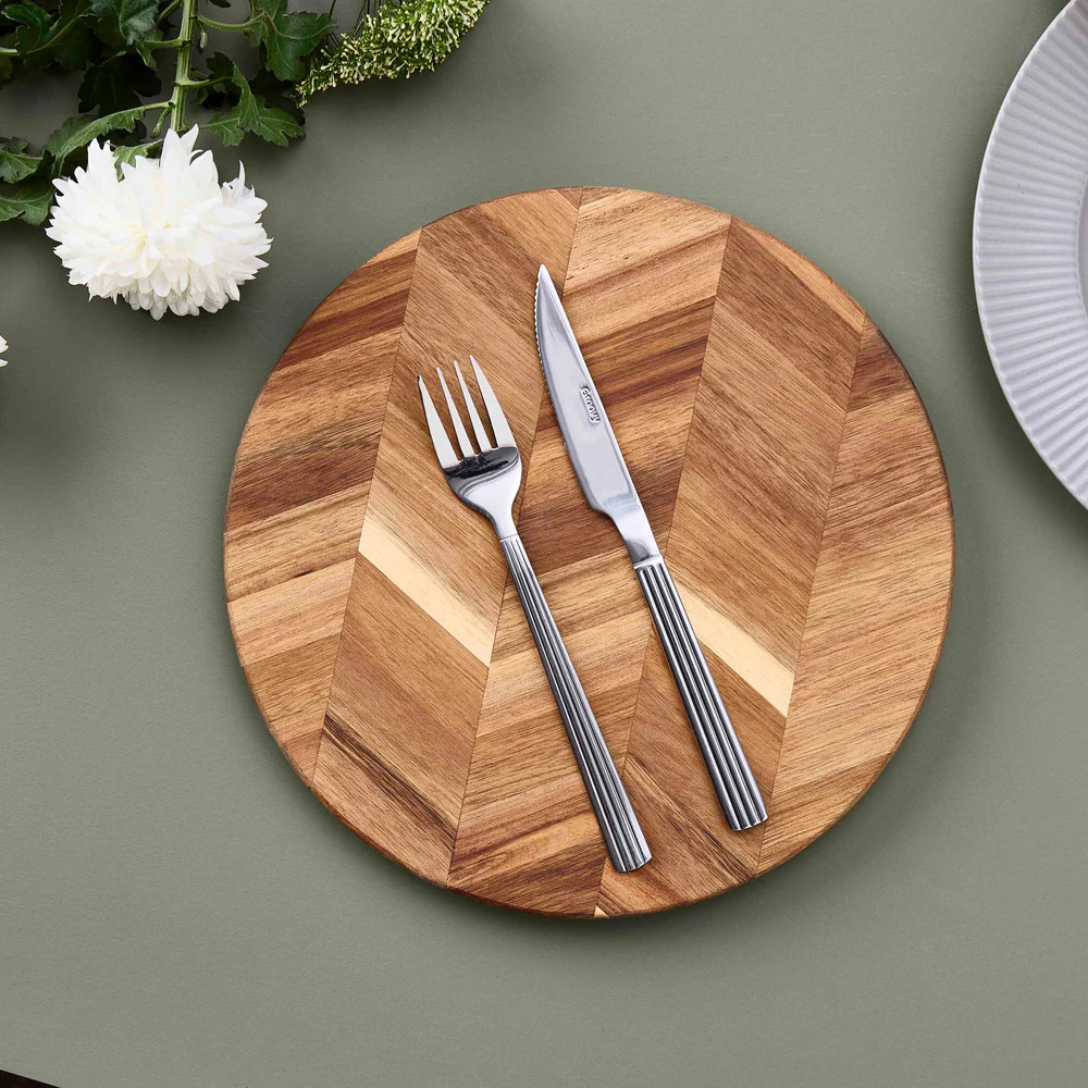 Groovy bestik steaksæt  8 dele Kommer i gaveæske