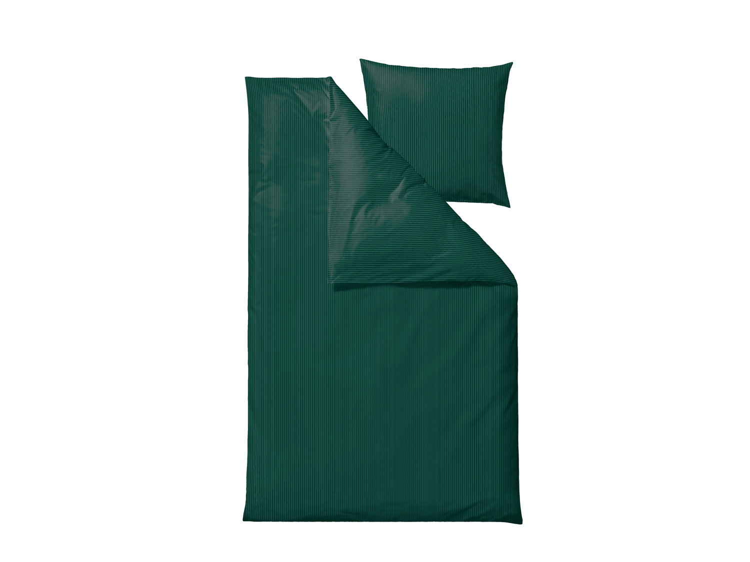 Södahl - Sengetøj 140 x 220 cm Still Forest green