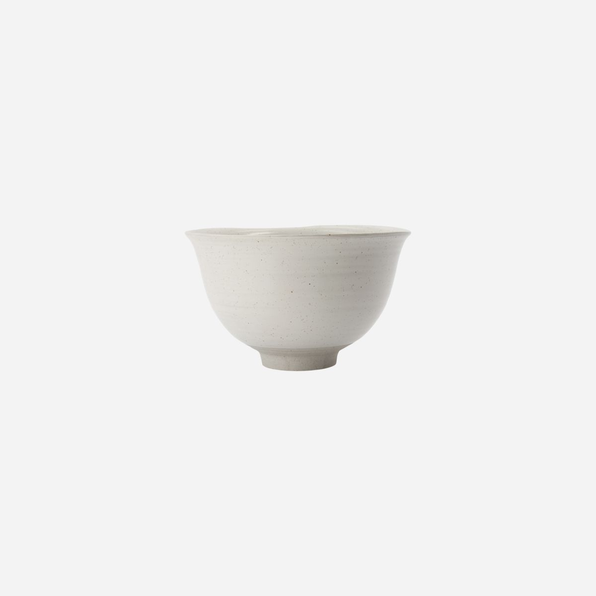 Skål, Pion, Ø 19,5 cm, grå/hvid