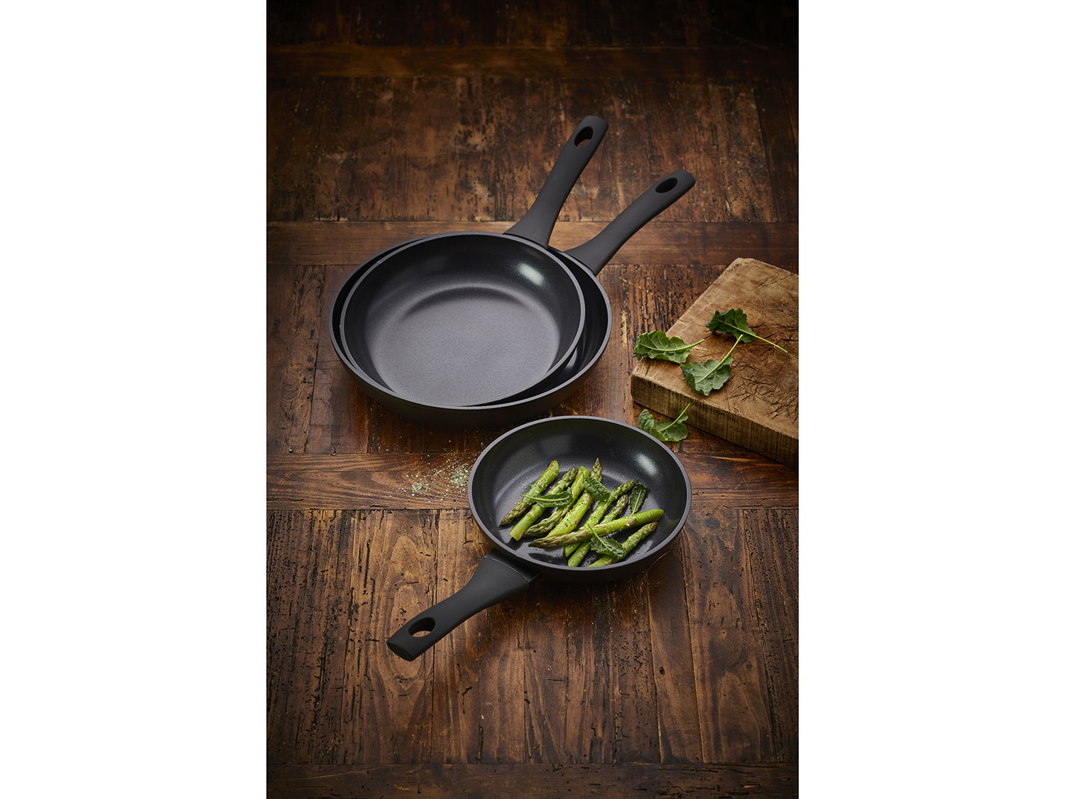 Stegepande Ceramica 20 cm Sort Alu/keramisk belægning