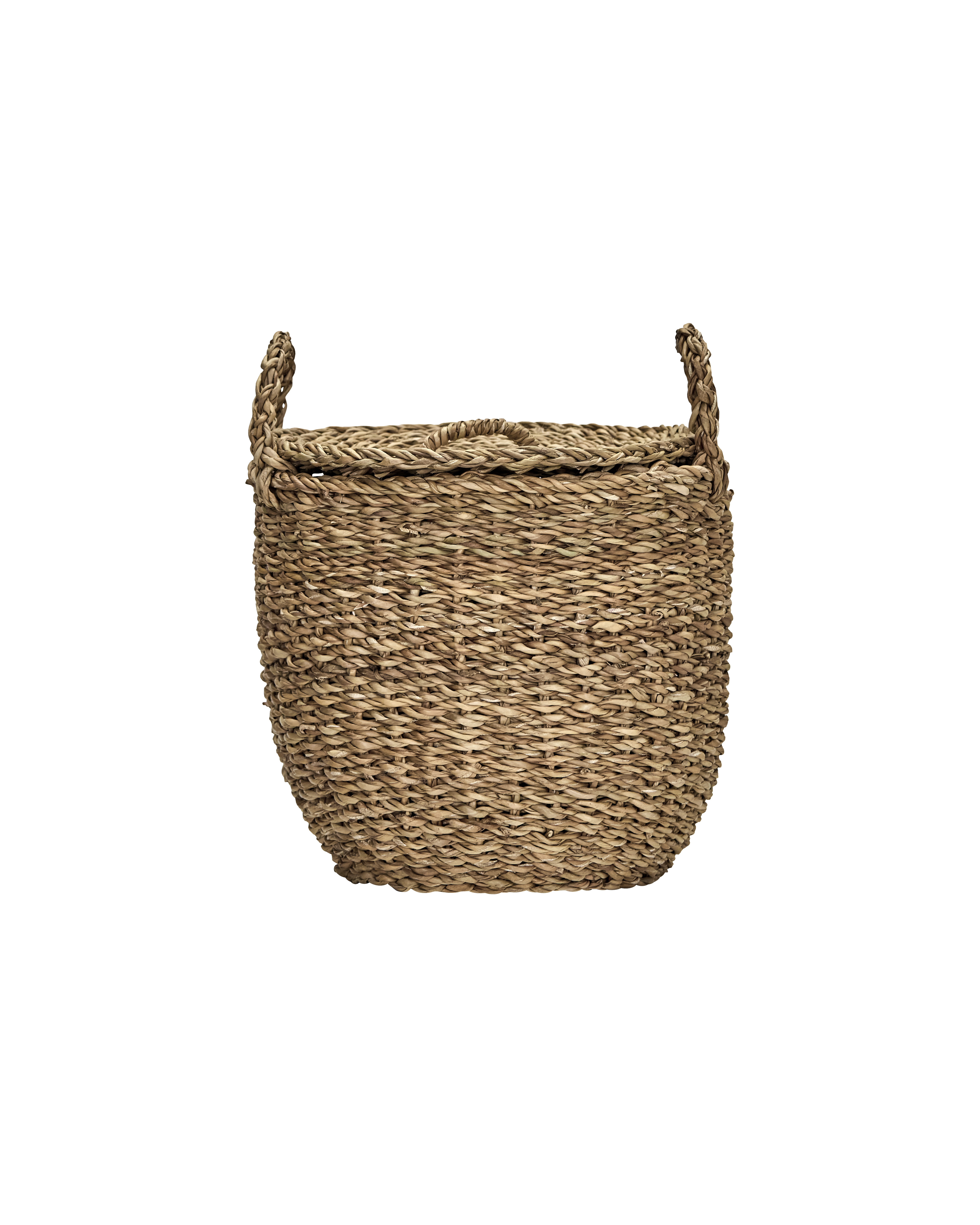 Opbevaringskurve, Round, Natur, Sæt af 3 stk