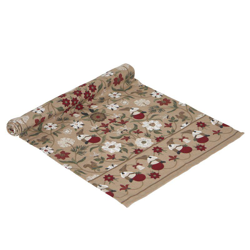 Fondaco - Julefred løber 40x140cm, rød