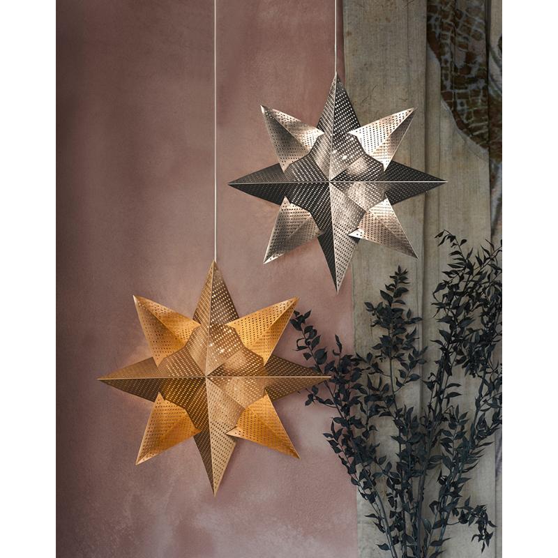 Sirius - Lene Stjerne, Ø33cm, Guld