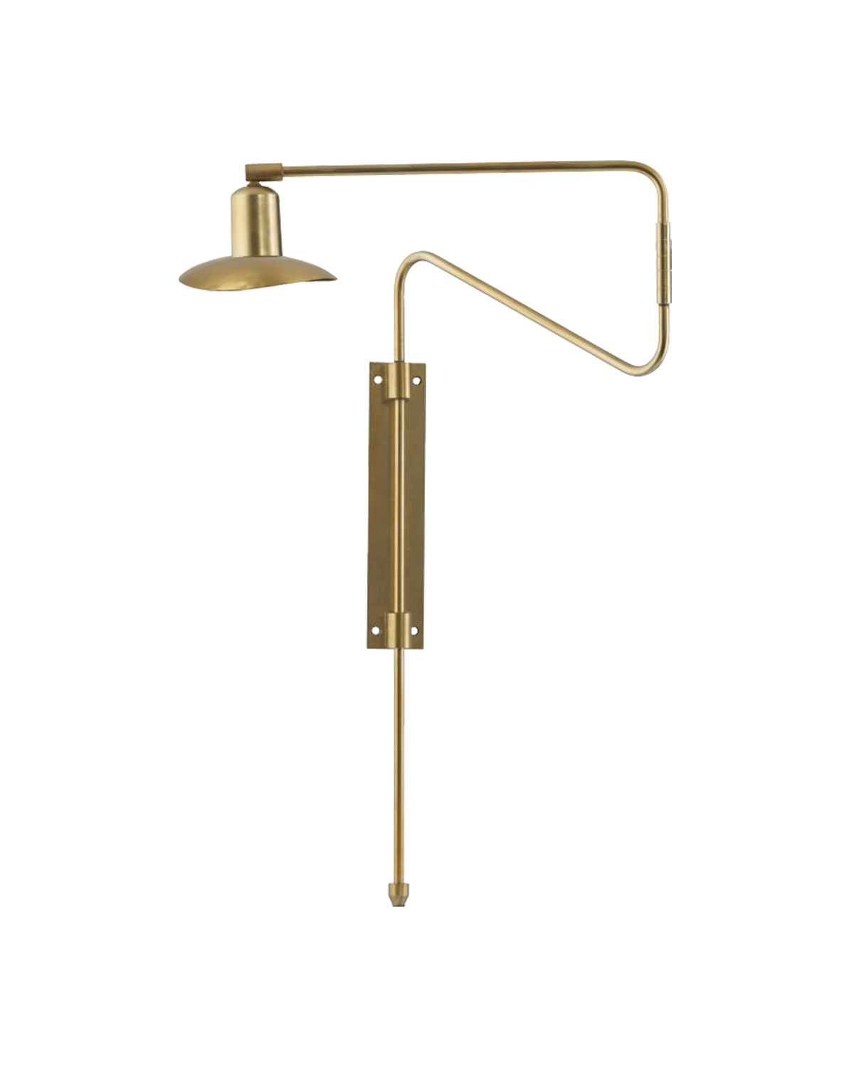 House Doctor - Væglampe, Swing, Messing