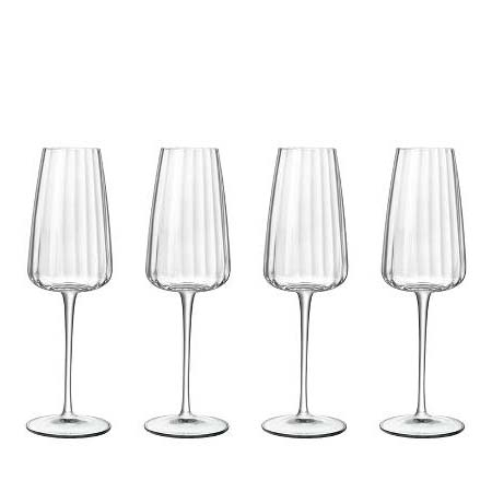 Luigi Bormioli -  Optica Champagneglas Dia 6,7 x 21 cm 21 cl 4 stk. Klar