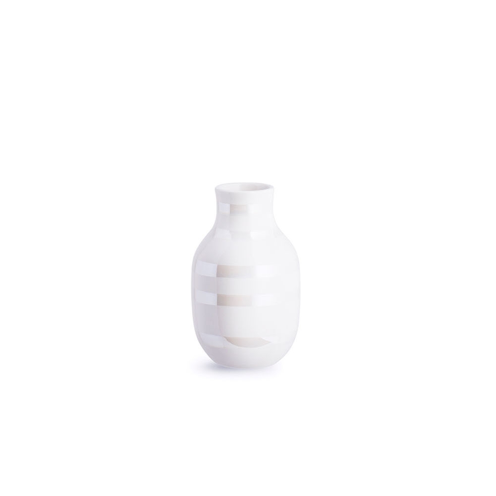 Se Kähler - Omaggio vase 12,5 cm perlemor hos Rikki Tikki Shop