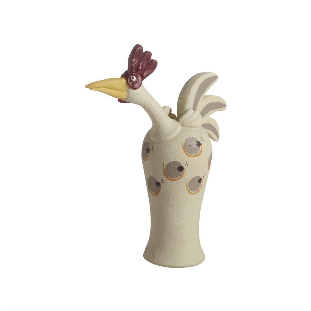 Nääsgränsgården - Rooster Gunnar, creme H.22cm
