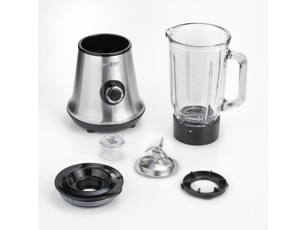 Severin Blender 1 liter 500 watt Sort/Sølv