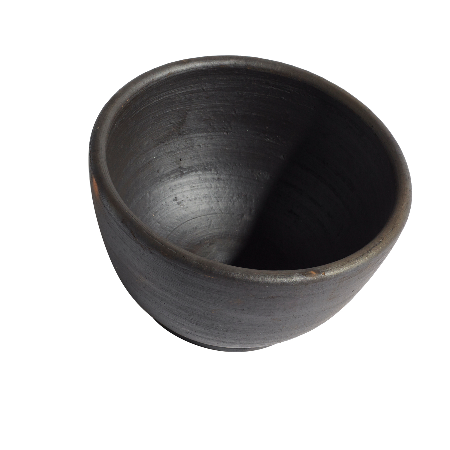 Hazel Skål - Brun/Sort, Ø11xH6 cm - Terrakotta - Brun/Sort
