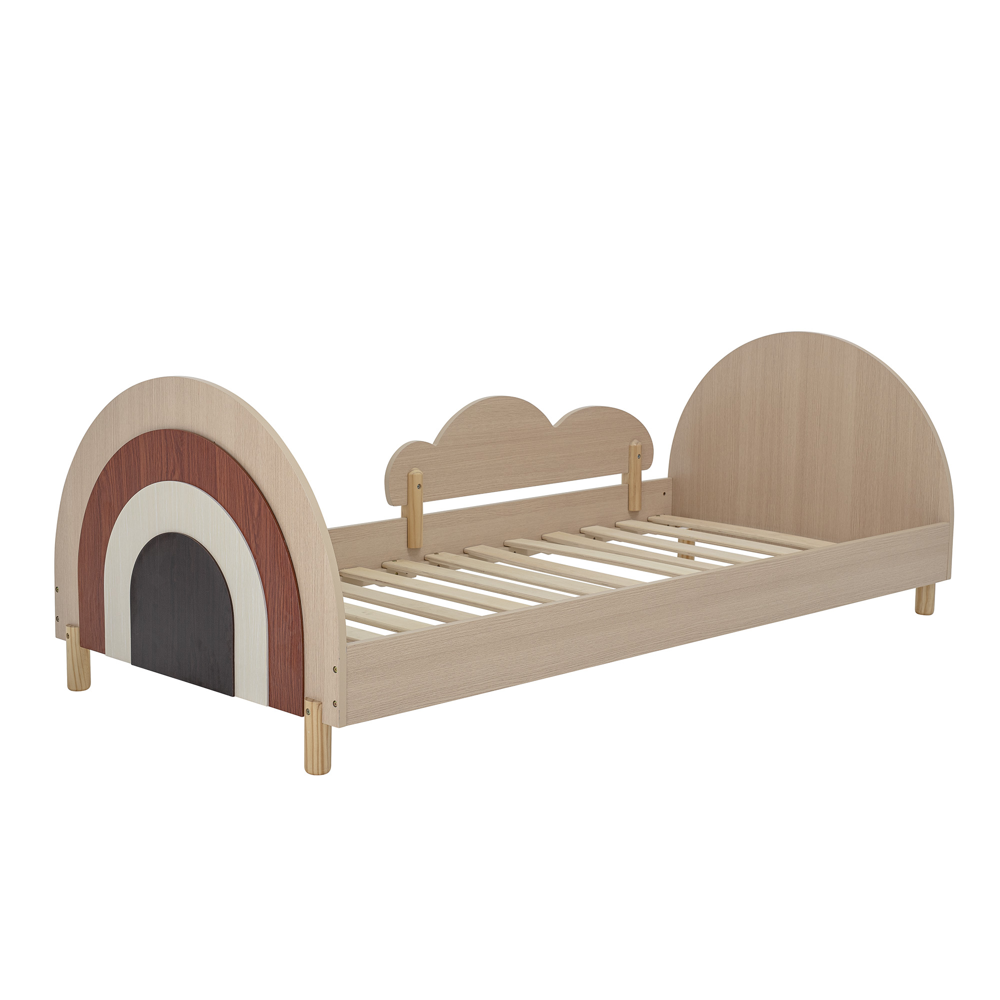 Bloomingville - Charli Bed, Brun, MDF, L204xH70xW94 cm