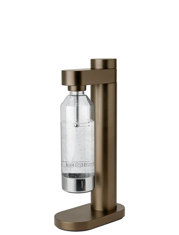 Stelton - Brus kulsyremaskine dark brown metallic