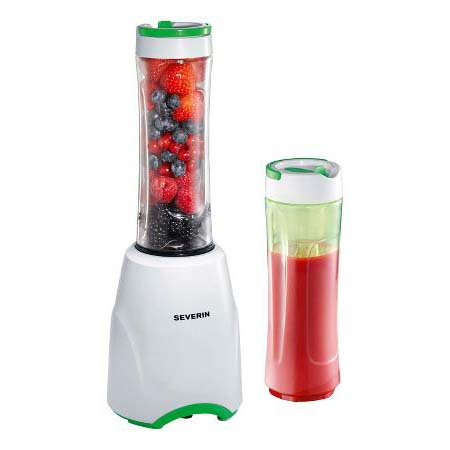 Severin - Smoothieblender 600 ml 300 watt hvid/grøn