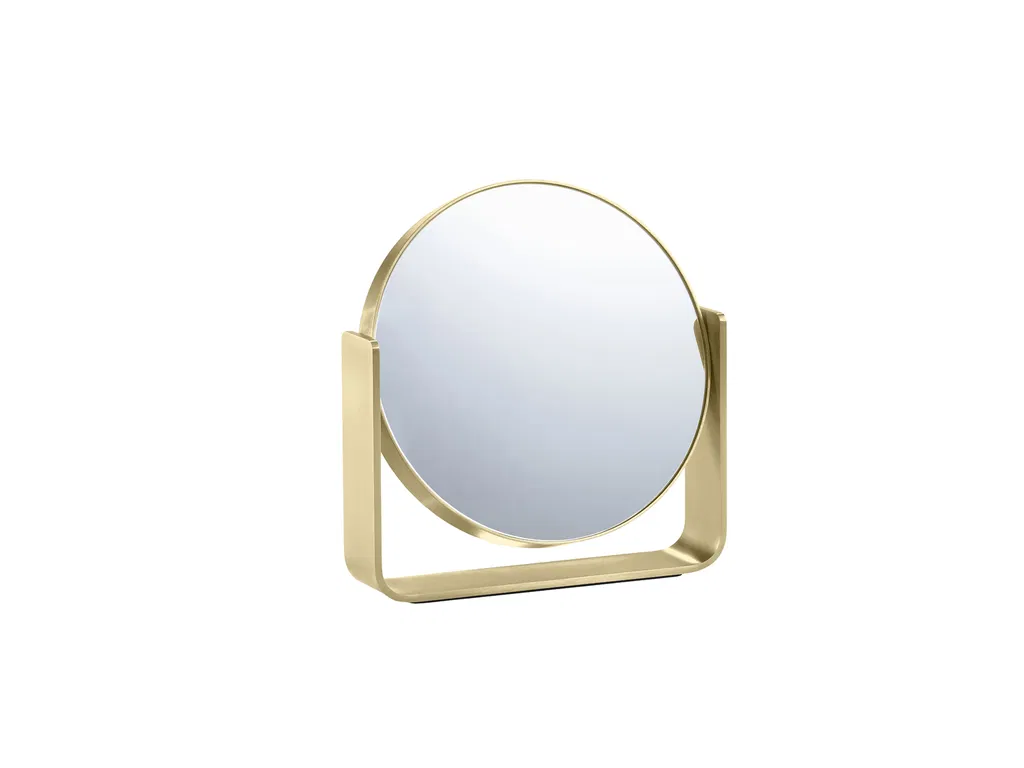 ZONE Denmark - Bordspejl m. 5 x forstørrelse Ume Messing