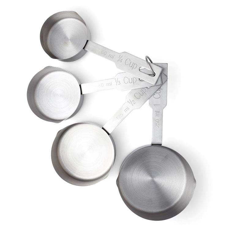 Blomsterberg - s Målebægersæt 4 stk. stål
