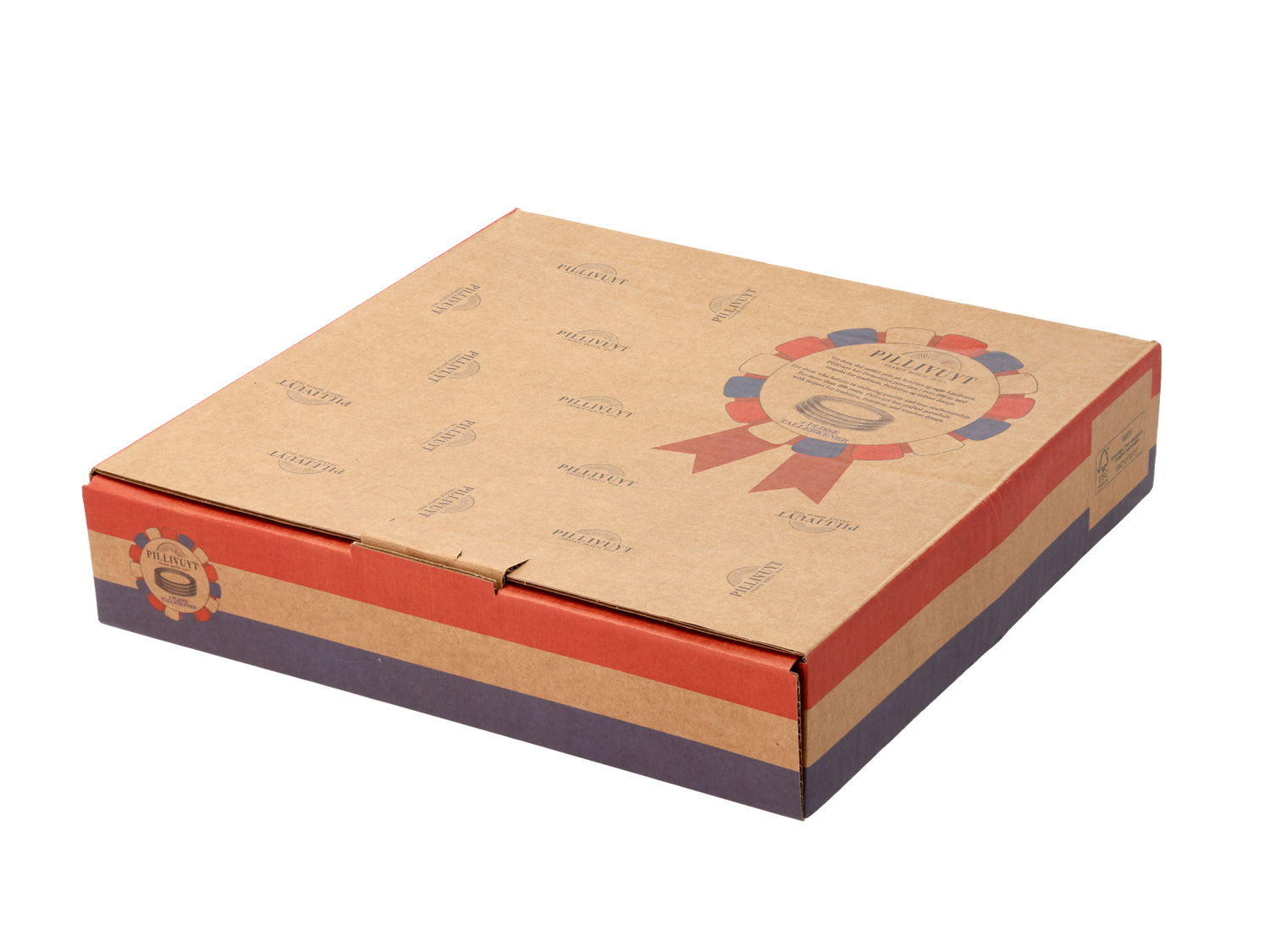 Pillivuyt Plissé Tallerken flad 28 cm 4 stk. Hvid