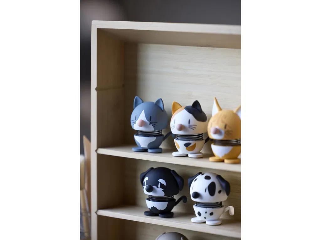 Hoptimist Dalmatiner 4,4x4,8x4,9 cm, Mini, Hvid