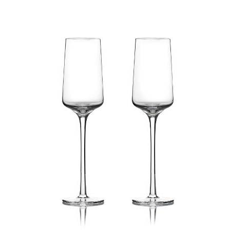 ZONE Denmark - Zone Rocks Champagneglas Dia 3 x 23 cm 21 cl 2 stk. Klar