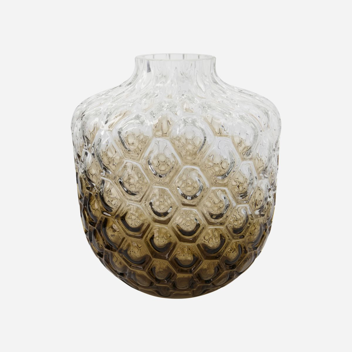 Billede af House Doctor - Vase, Art Deco, Brun 31 cm