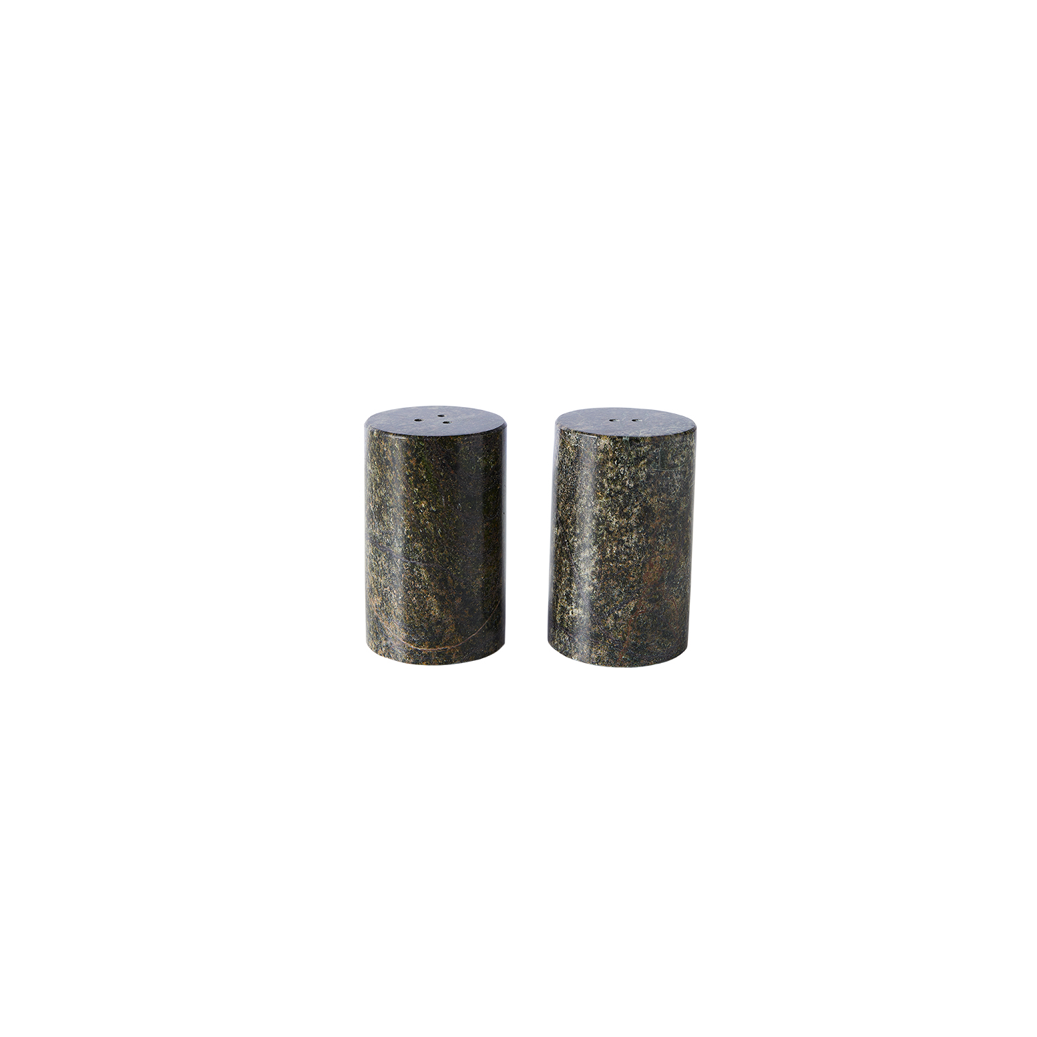 Salt & Peber sæt Vita S/2 - Seagrass Marmor - Ø4,5xH8,5 cm