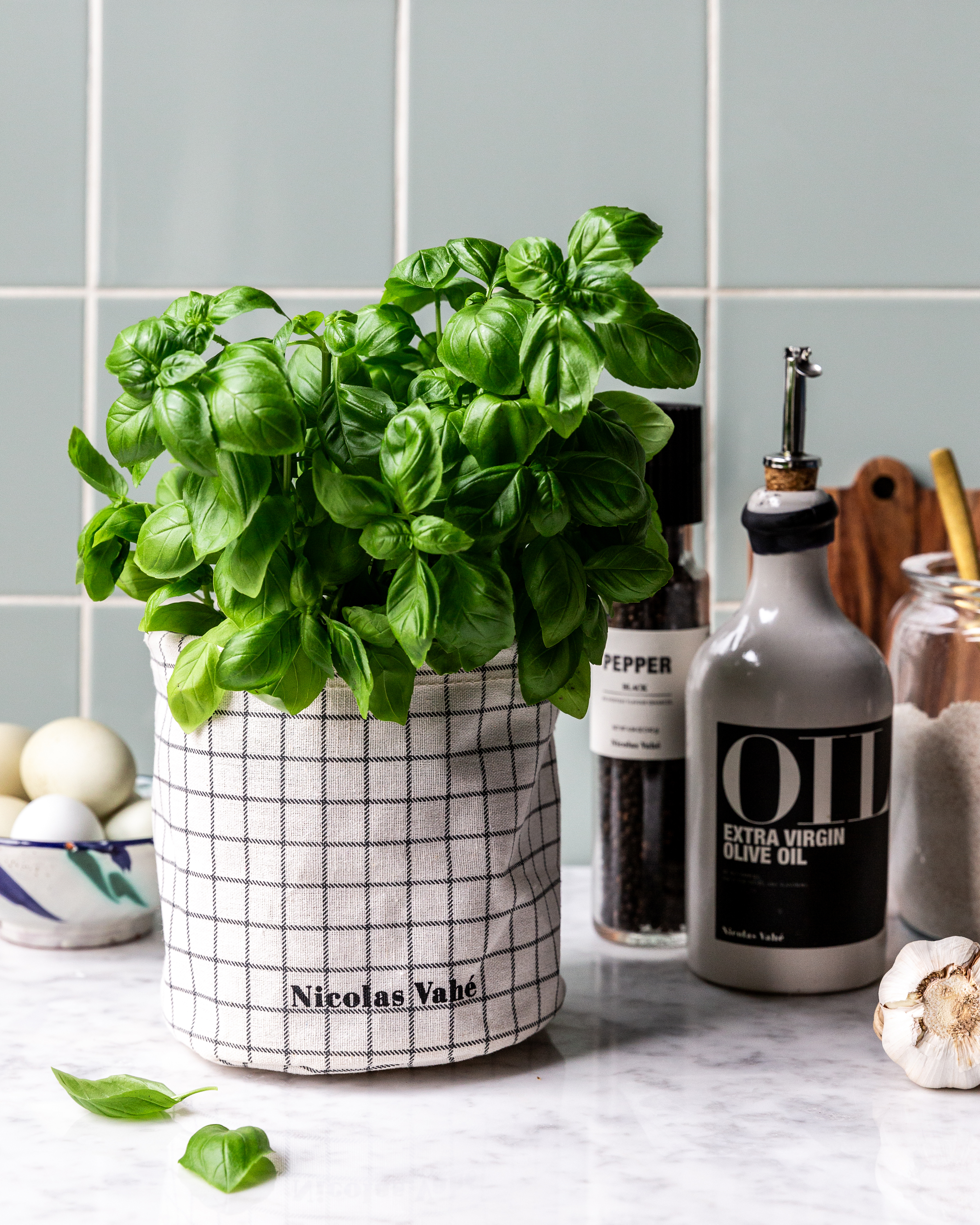 Opbevaringskurv, Basket, Grå