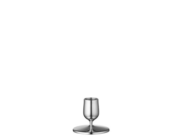 Gense - Dorotea Lysestage Dia 7 x 5,5 Blankt stål billede