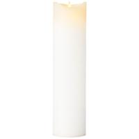 Sirius Sara Genopladelig, Bloklys Ø7,5xH30 cm, Hvid