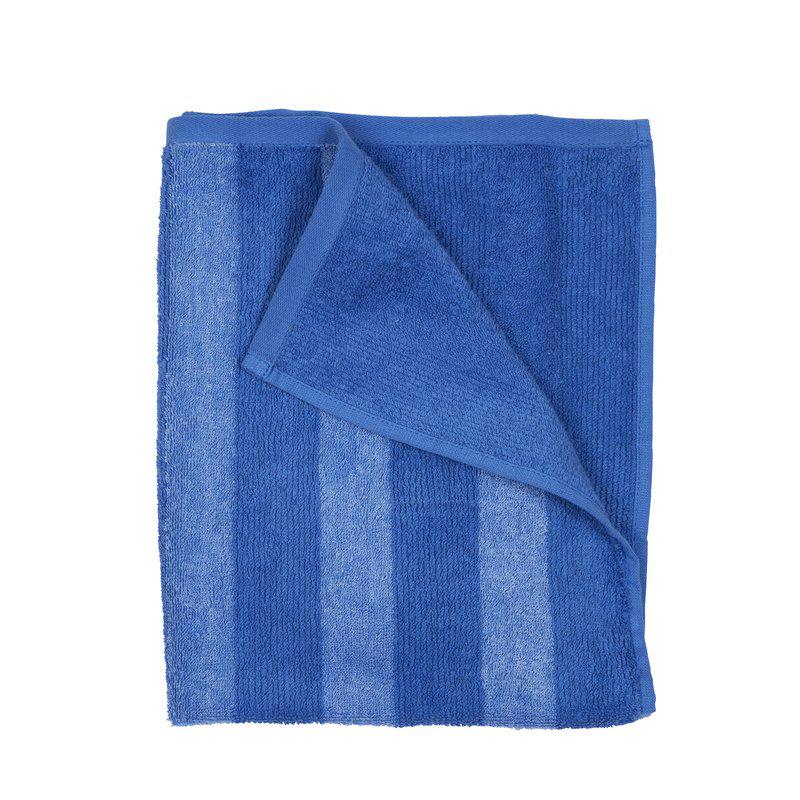 Fondaco - Håndklæde Stripe 50X70 Kornblå