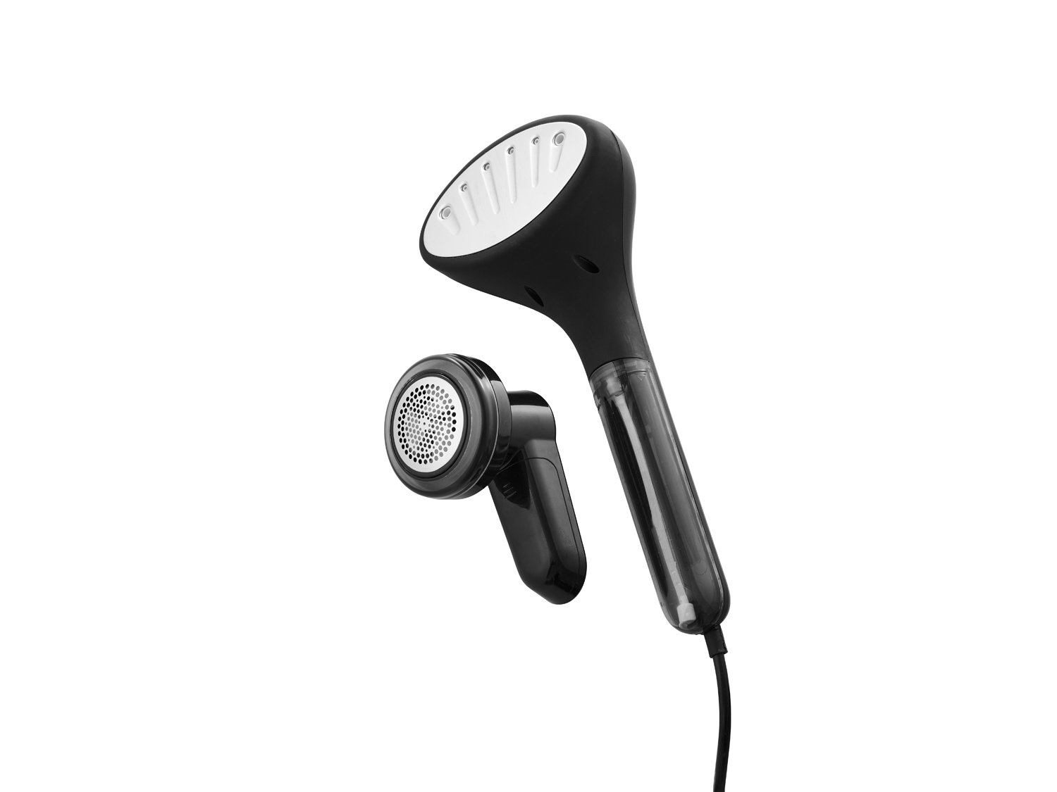 Nordic Sense - Håndsteamer og fnugfjerner 1000 watt sampak Sort