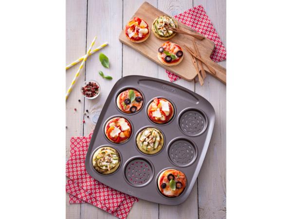 Pyrex Asimetria Pizzaform med huller