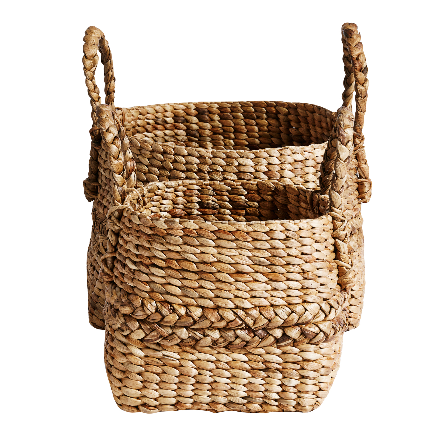 Muubs - Handle Kurv - S/2 - Natur, L47xD47xH47 cm