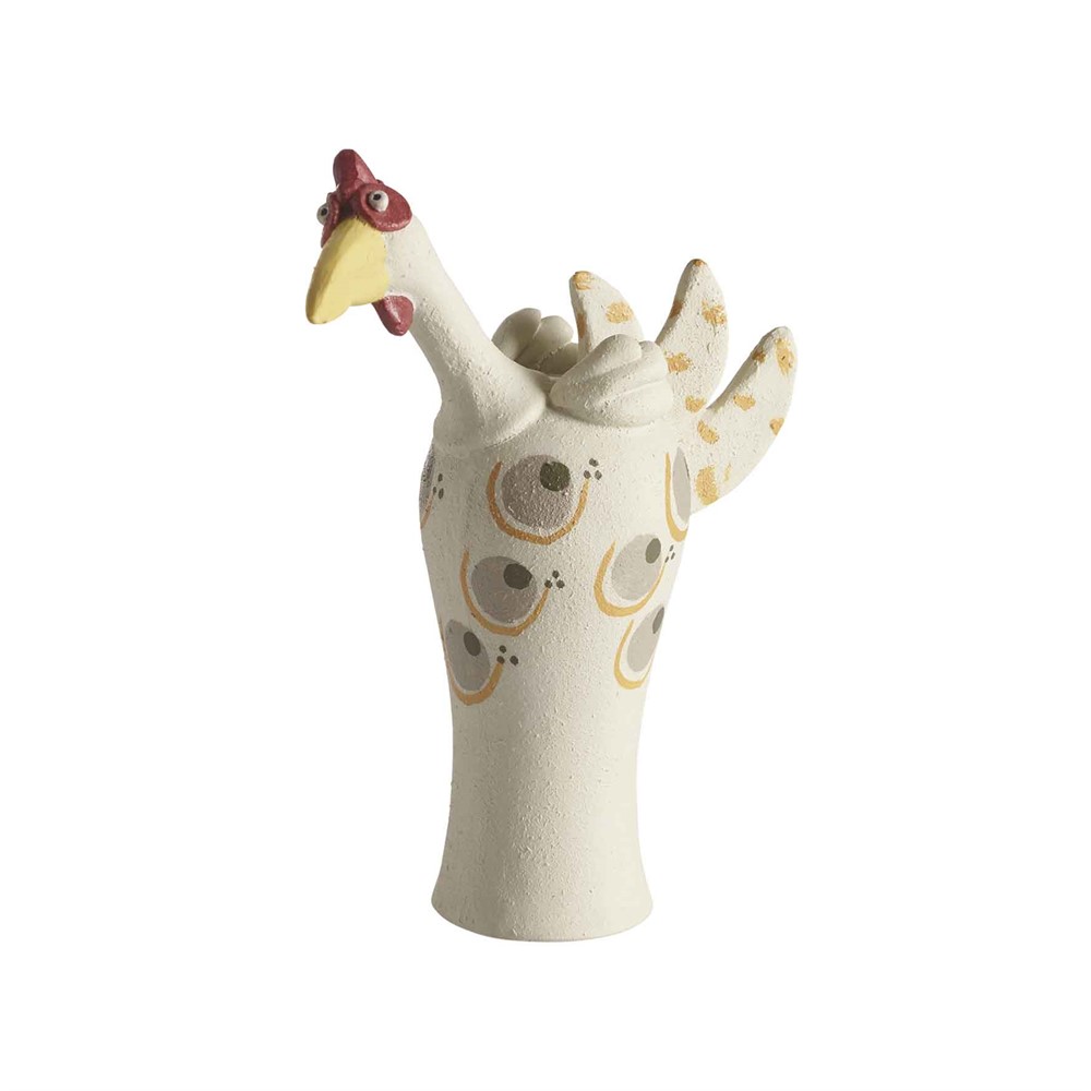 Nääsgränsgården - Hen Inga-Lill, creme H.17cm