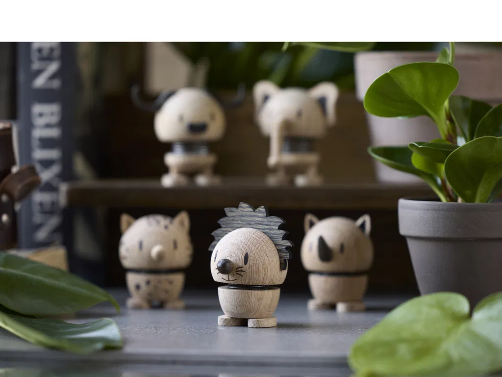 Hoptimist Leopard 5,6x4,8x6,8 cm, Lille, Eg