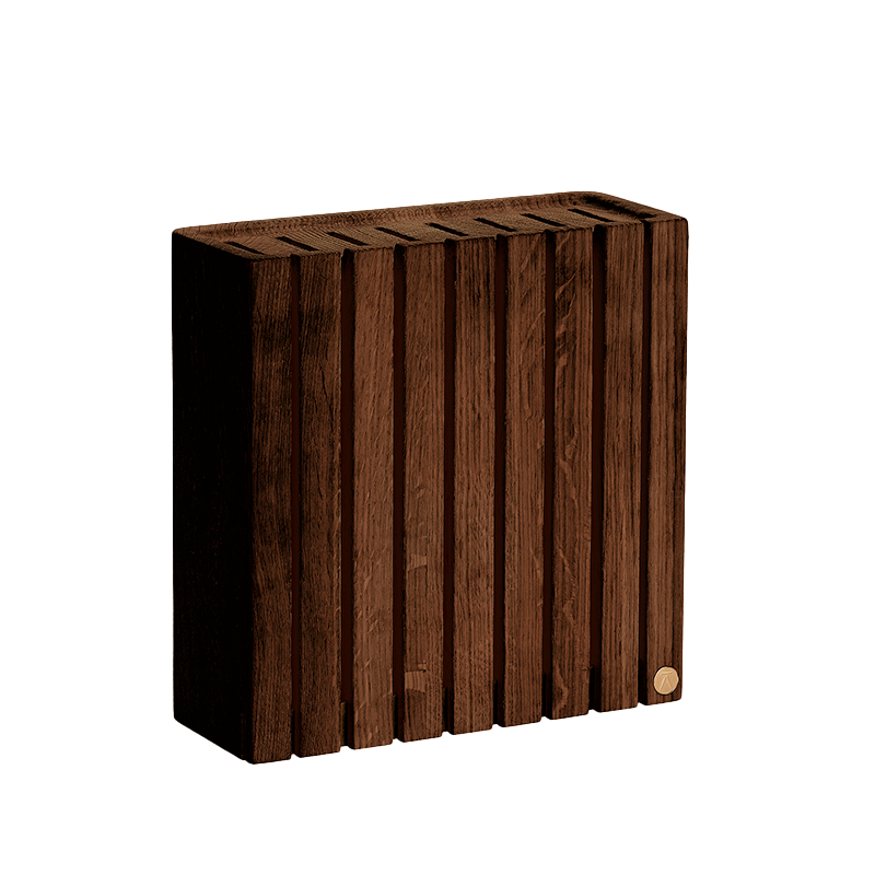 Andersen Furniture - Knife Block - Røget , L8,5xB22xH24 cm - Ask - Røget Olie