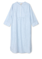 Juna - Monochrome Lines Sonja dress XS lys blå/hvid