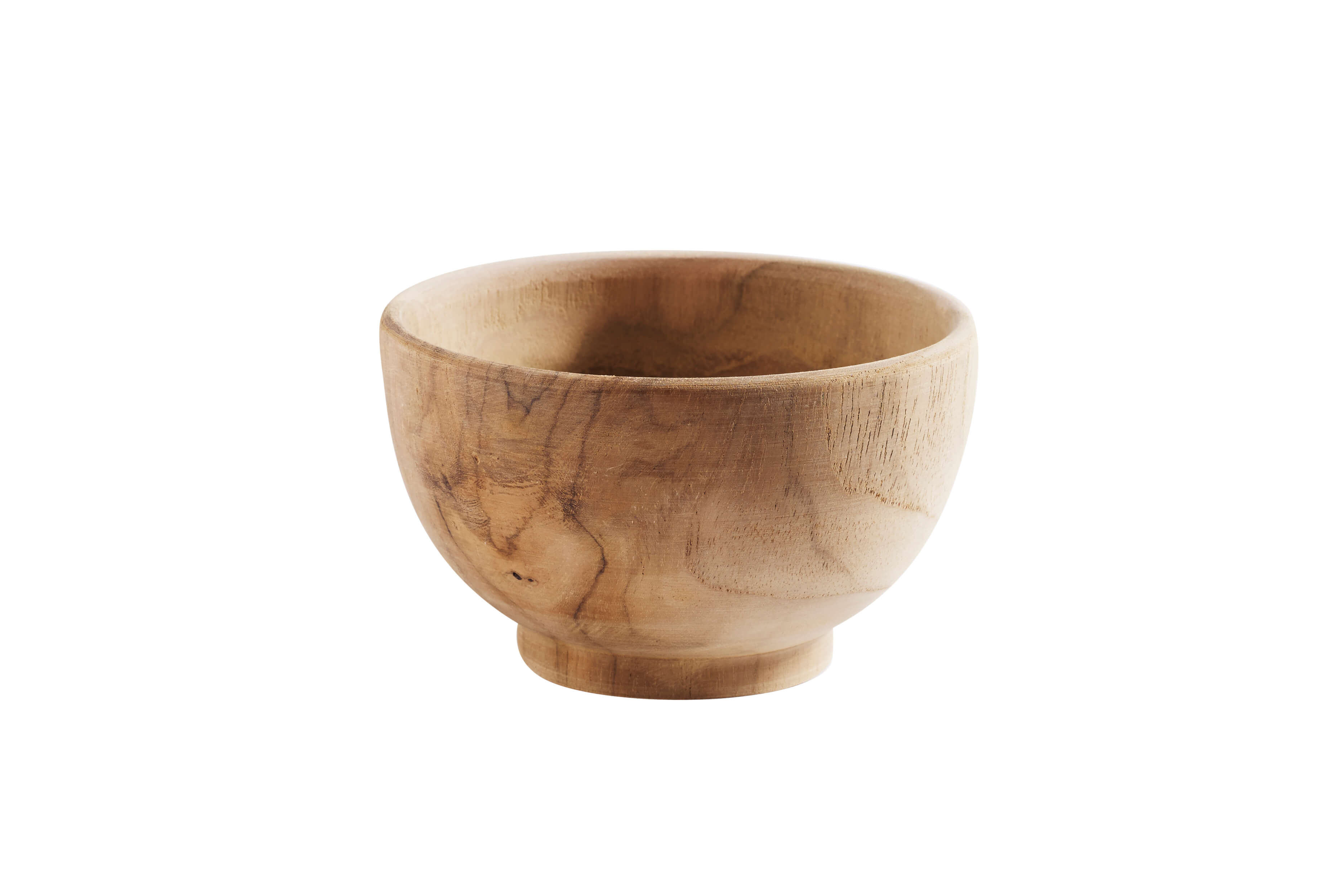 Skål Ø12 cm Base - Natur Teak Skål Ø12 cm Base - Natur Teak